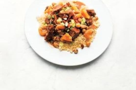 Big-batch Spiced Pork And Apricot Stew