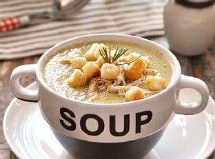 Dairy Free Potato and Leek Soup