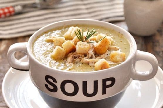 Dairy Free Potato and Leek Soup