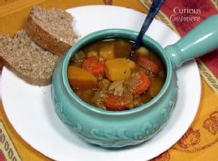 Sweet Butternut Squash and Red Lentil Stew {Slow Cooker}