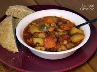 Sweet Potato White Bean Chili {Slow Cooker} for