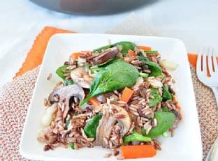 Wild Rice Stir Fry With Veggies