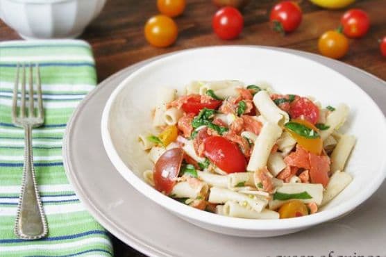 Smoked Salmon Pasta Salad