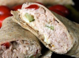 Two Cheese Tuna Melt Wrap