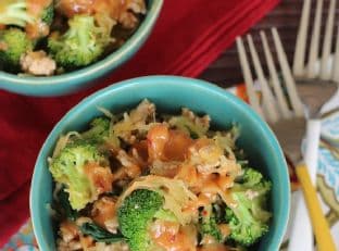 Spaghetti Squash Noodle Bowl with OMG Sauce