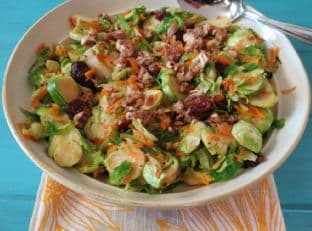 Fall Harvest Brussels Sprouts