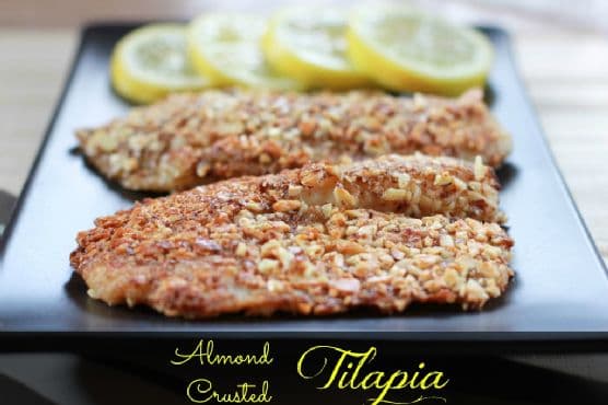 Almond Crusted Tilapia