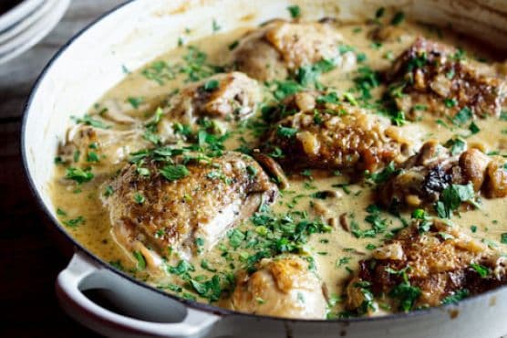 Nigel Slater's Coq au Riesling