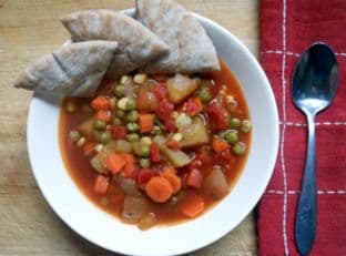 Homemade Fresh Vegetable Soup