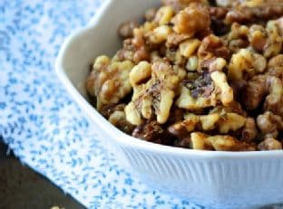 Honey Rosemary Roasted Walnuts