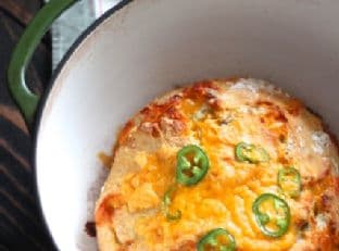 Jalapeño Cheddar Dutch Oven Crusty Bread