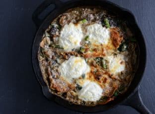 Springtime Veggie Skillet Lasagna