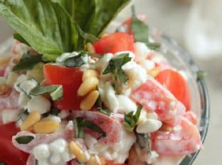 Cottage Caprese
