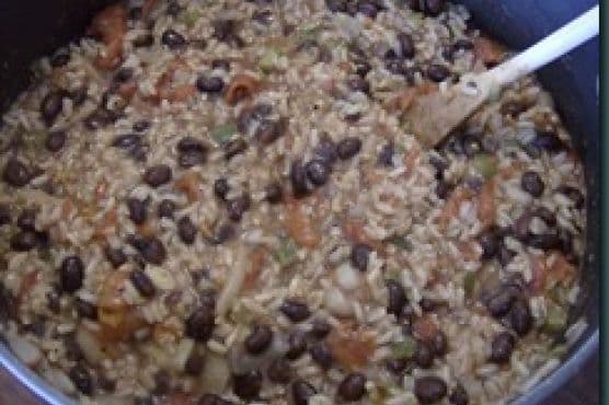 Cajun Black Beans and Rice