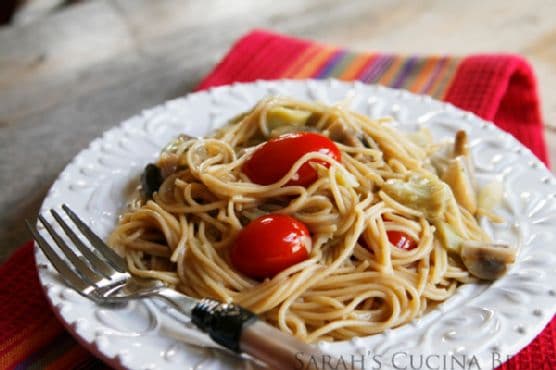 Easy Veggie Scampi