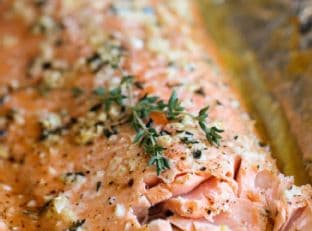Honey Salmon in Foil