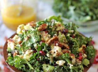 Kale Salad with Meyer Lemon Vinaigrette