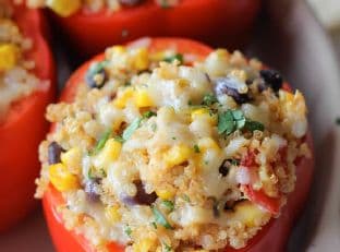 Quinoa Stuffed Bell Peppers