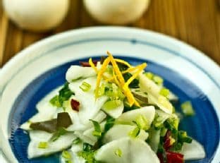 Pickled Turnip with Yuzu