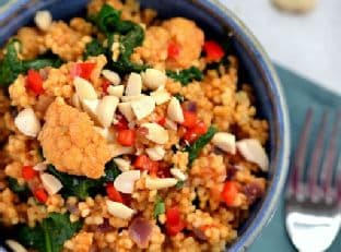 African-Inspired Peanutty Millet