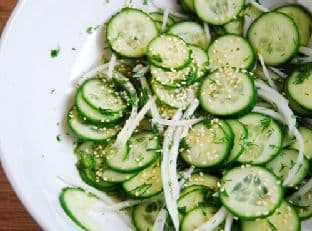 Japanese Cucumber Salad – 1 Points