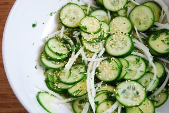 Japanese Cucumber Salad – 1 Points
