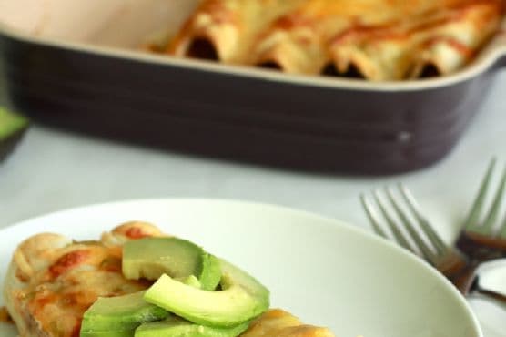 Smoked Gouda Enchiladas