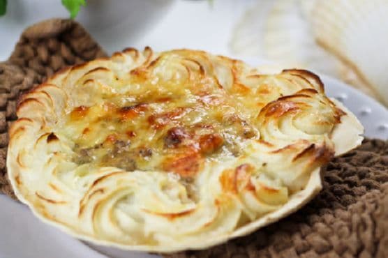 Overloaded Coquille St-Jacques Made Healthy