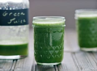 Cucumber, Endive, Kale, Green Apple, Ginger, and Meyer Lemon Juice (Green Juice )