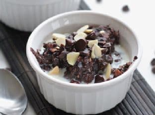 Out of this world Dark chocolate and peanut butter oatmeal