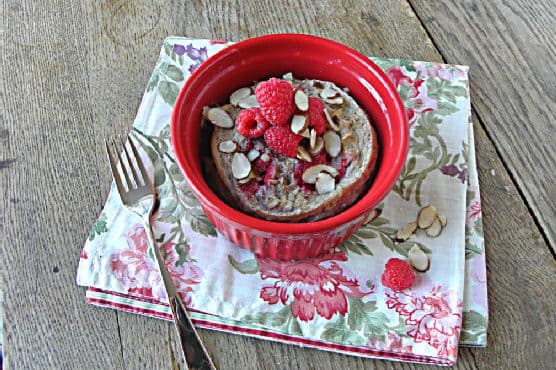Oatmeal Berry Breakfast Cake