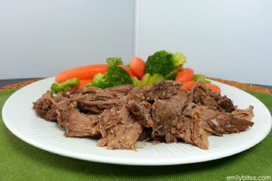 Slow Cooked Barbecue Beef