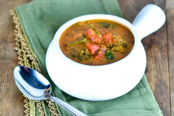 Creamy Tomato & Kale Bisque