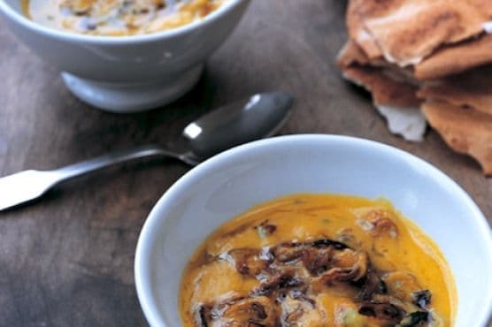 Pumpkin Dal Soup , from The Kitchen Diaries, by Nigel Slater