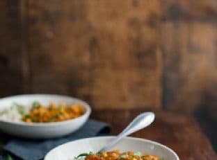 Harissa Lentils and Cauliflower