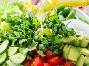 Mexican Salad with Lime Dressing