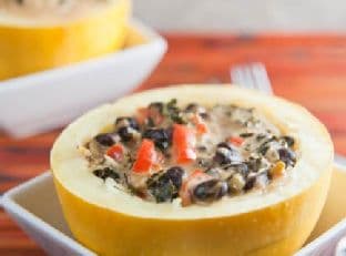 Cajun Stuffed Spaghetti Squash