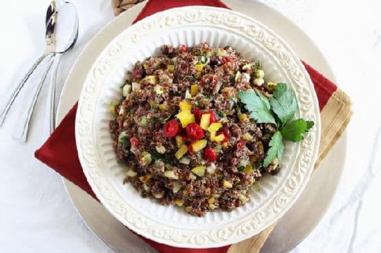 Cranberry quinoa salad