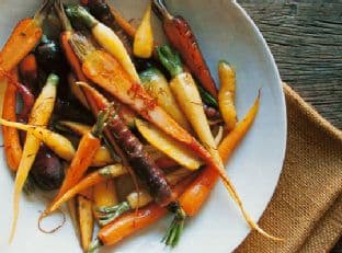 Braised Saffron Carrots