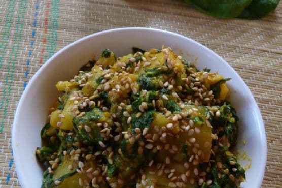 Aloo Palak