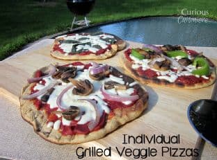 Individual Grilled Veggie Pizzas