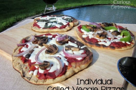 Individual Grilled Veggie Pizzas