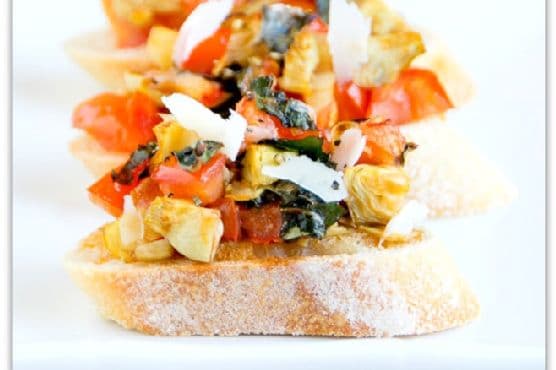 Overloaded Bruschetta