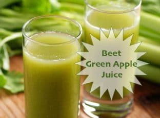 Beet Green Apple Juice {30 Days of Juicing}