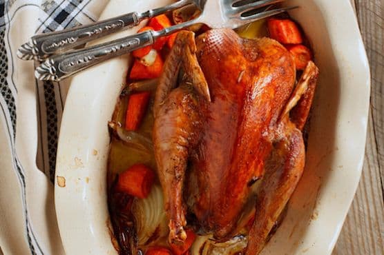 How to Cook Pheasant: Buttered Roast Pheasant with Cream and Bourbon