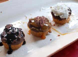 Mini Chocolate Truffle Cheesecakes With Graham Cracker Crust