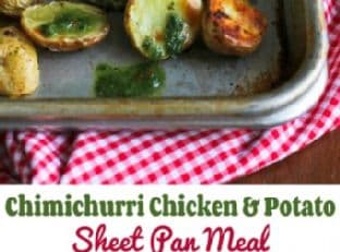 Chimichurri Chicken & Potato Sheet Pan Meal