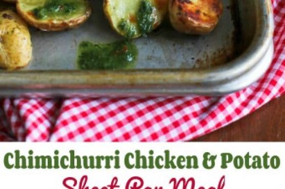 Chimichurri Chicken & Potato Sheet Pan Meal