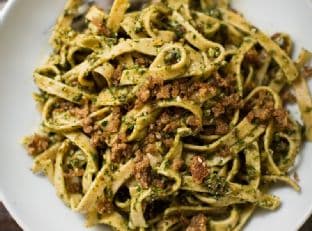 Olive Pesto Pasta