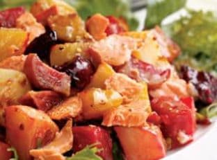 Salmon & Roasted Vegetable Salad